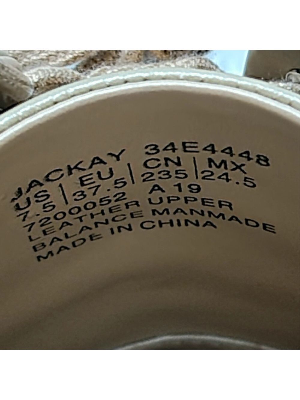 Calvin Klein Jackay Platform Shoes in Nude Size 7.5 - Picture 8 of 8